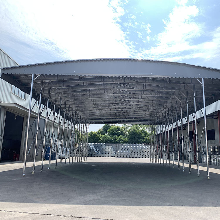 根河市电动/移动推拉棚