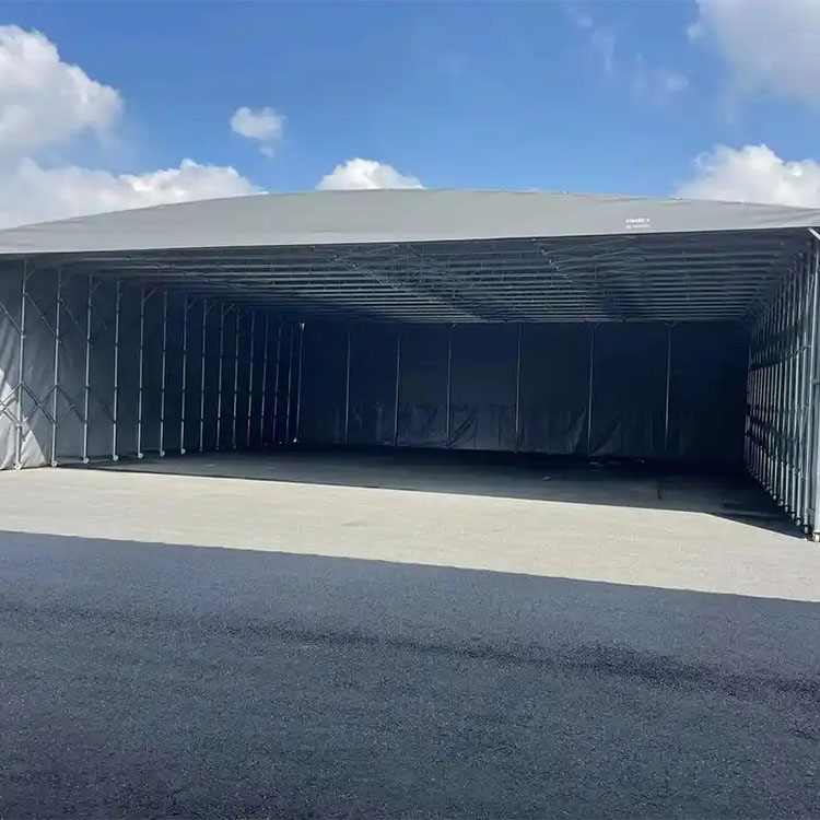 根河市电动/移动推拉棚