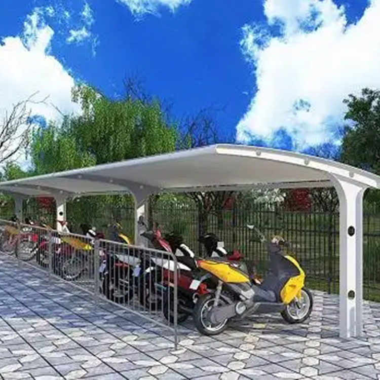 根河市膜结构电动车棚